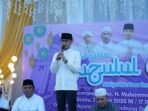 Wali Kota Palangka Raya, Fairid Naparin rutin melaksanakan safari Ramadan, beberapa waktu lalu.