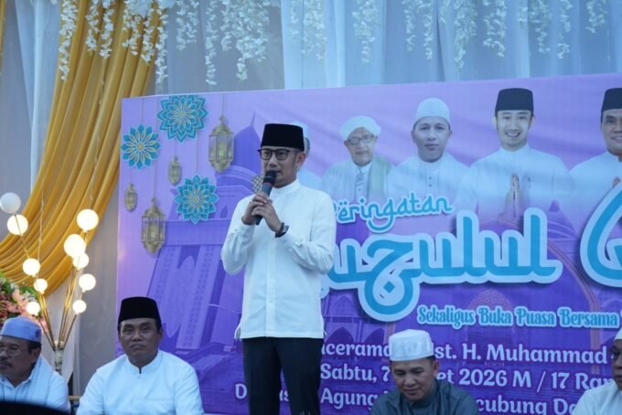 Wali Kota Palangka Raya, Fairid Naparin rutin melaksanakan safari Ramadan, beberapa waktu lalu.