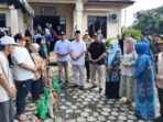 batara Bupati Shalahuddin bersama jajaran saat mendatangi kelurahan Jambu pada gelaran Pasar Murah Jelang Lebaran Idulfitri 1447 H, Sabtu (14/3).