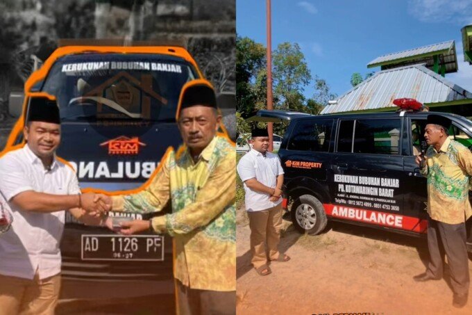 KiM Property menyalurkan bantuan satu unit mobil ambulans kepada KBB Kotawaringin Barat sebagai bagian dari program tanggung jawab sosial perusahaan. pada Minggu, 19 April 2026