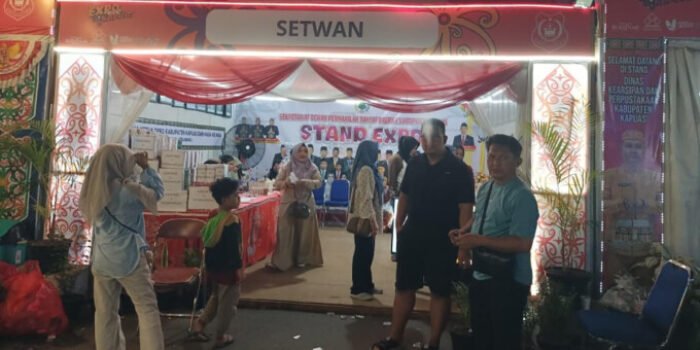 DPRD Kapuas Sekretariat DPRD Kapuas turut membuka stan di Kapuas expo 2026 di Jalan Maluku, Kuala Kapuas.