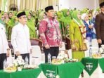Wakil Gubernur Kalteng, H Edy Pratowo hadiri peringatan Harlah ke-80 Muslimat NU yang dirangkai dengan Halal Bihalal serta pelantikan Pimpinan Cabang Muslimat NU kabupaten/ kota se-Kalteng, di Aula UIN Palangka Raya