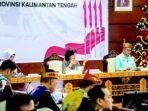 Pj Sekda Kalteng, Linae Victoria Aden memimpin Rapat Lanjutan Pembahasan Persiapan Peringatan Hari Jadi ke-69 Provinsi Kalteng 2026 di aula Bajakah, Lantai II Kantor Gubernur, Senin (13/4).