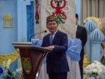 kalteng Gubernur Kalteng, Agustiar Sabran, menyampaikan sambutan saat pelantikan Penjabat Sekretaris Daerah Provinsi Kalimantan Tengah di Istana Isen Mulang, Palangka Raya, pekan lalu.