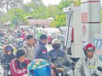 Pemkab Barsel bersama Polres Barsel sidak dan pantau aktivitas SPBU di Kota Buntok.