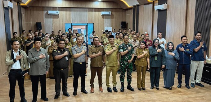 Barsel Pemkab Barsel jalin MoU bersama BULOG hingga perlindungan perempuan dan anak di Aula Setda Barsel.