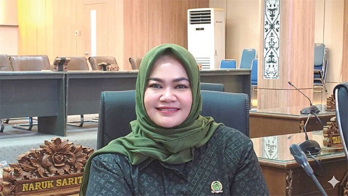 DPRD Barito Utara Anggota Dewan Perwakilan Rakyat Daerah (DPRD) Barito Utara Wardatun Nur Jamilah