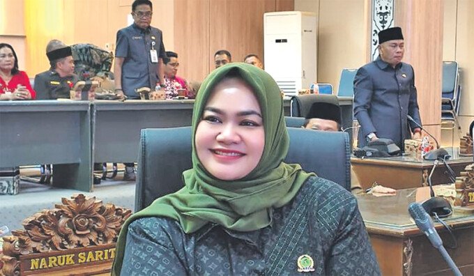 Hj Wardatun Nurjamilah ST MAP, Anggota DPRD Kabupaten Barito Utara.