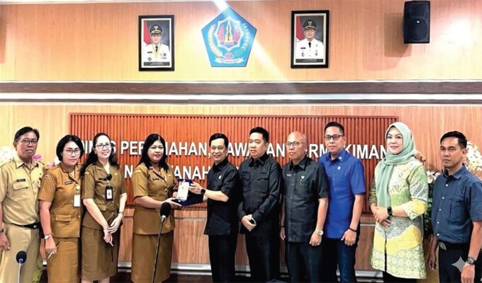 DPRD Barito Utara bersama Dinas Perkimtan Barito Utara melaksanakan kegiatan kaji tiru ke Dinas Perkimtan Denpasar, Bali dalam rangka peningkatan kualitas pembangunan perumahan dan kawasan permukiman di daerah, Selasa (28/4).