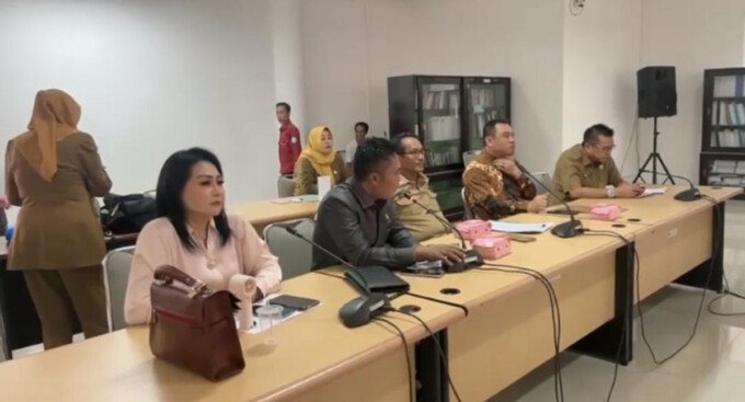 Ketua Tim Pansus II DPRD Kapuas Didi Hartoyo saat pendalaman raperda PSU di Lombok.