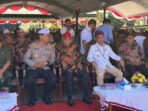 Ketua DPRD Kalimantan Tengah, Arton S Dohong (Tengah) menghadiri Dharma Shanti Nyepi Tahun Baru Saka 1948, Rabu (29/4).