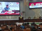 Pembacaan rekomendasi terhadap Laporan Keterangan Pertanggungjawaban Gubernur Tahun 2025, Senin (11/5).