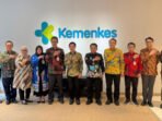 Bupati Kapuas HM Wiyatno didampingi Sekda Kapuas Dr Usis I Sangkai saat berkunjung ke Kementerian Kesehatan dan disambut Wakil Menteri Kesehatan Dante Saksono Harbuwono, Rabu (6/5).