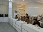 PALANGKA RAYA Wakil Wali Kota Palangka Raya, Achmad Zaini bersama Tim TPID Kota Palangka Raya mengikuti rangkaian Rakor Pengendalian Inflasi secara virtual, Senin (18/5).