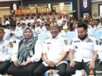 Barito Utara 2 Wakil Bupati Barito Utara Felix Sonadie Y Tingan A Md saat menghadiri Rakerda dan Dialog Interaktif DPD APDESI Provinsi Kalimantan Tengah Tahun 2026 yang digelar di Aula Jayang Tingang, Kantor Gubernur Kalteng, Palangka Raya, Rabu (10/6).