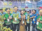 Wakil Bupati Barito Utara Felix Sonadie Y Tingan A Md dalam peninjauan yang berlangsung di GORR David-Tony, Limboto, Sabtu (20/6).