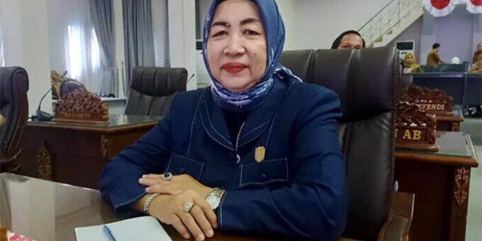 Ketua Fraksi Partai Demokrat DPRD Kabupaten Barito Utara, Hj Rujana Anggraini SE MM.