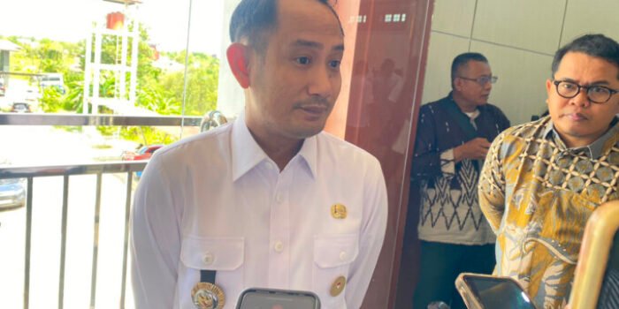 PALANGKA RAYA Wali Kota Palangka Raya, Fairid Naparin saat menghadiri salah satu acara, belum lama ini.