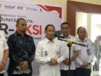 Jajaran DPRD Kota Palangka Raya, pada saat melaksanakan rapat badan musyawarah, di DPRD Kota Palangka Raya, Senin (8/6).