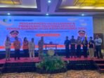 Wakil Wali Kota Palangka Raya, Achmad Zaini saat membuka kegiatan Pencanangan Pelaksanaan dan Pembukaan Pelatihan Petugas Sensus Ekonomi 2026 Kota Palangka Raya di Kahayan Ballroom Swiss-Belhotel Danum Palangka Raya, Selasa (9/6).