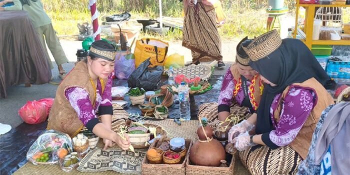 Proses Perlombaan Mangenta sebagai salah satu bagian dari gelaran Festival Budaya Iya Mulik Bengkang Turan tahun 2026 yang dilakukan di Area Eks Bandara Lama, Kamis (25/6).