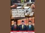 DPRD Kapuas Ucapkan Selamat Hari Bhakti Adhyaksa Ke-66