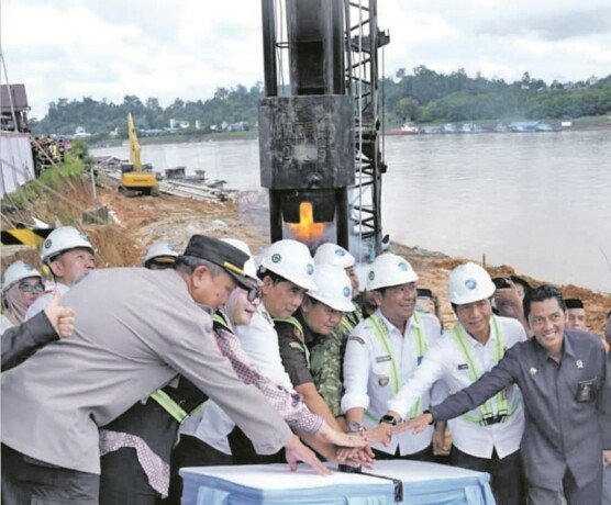 Barito Utara Groundbreaking Waterfront City Lanjas