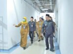Barito Utara Pemerintah Kabupaten Barito Utara yang dipimpin langsung Bupati Barito Utara H Shalahuddin ST MT saat inspeksi mendadak rombongan bupati ke RSUD Muara Teweh, Senin (20/7).