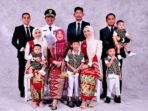 Barito Utara2 Bupati Barito Utara H Shalahuddin ST MT bersama keluarga.