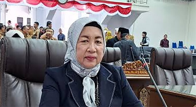 Anggota DPRD Barito Utara, Rujana Anggraini SE MM.