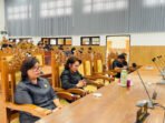 Anggota DPRD Kabupaten Gunung Mas, Lelie saat menghadiri rapat Paripurna DPRD Gumas, belum lama ini.