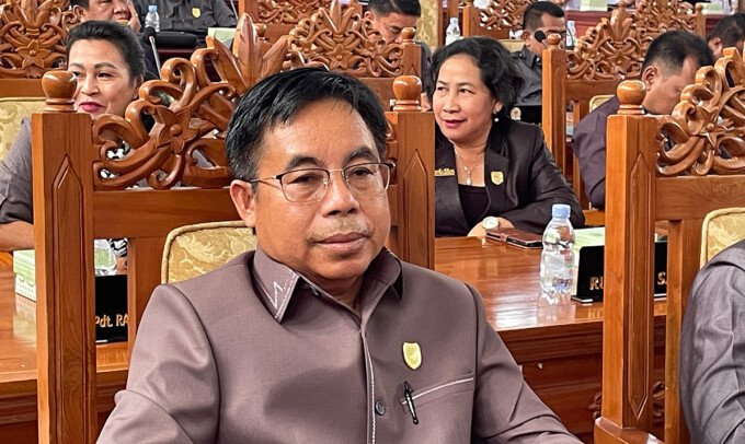 DPRD Kabupaten Gunung Mas Juru Bicara Badan Anggaran (Banggar) DPRD Gunung Mas, Herbert Y Asin