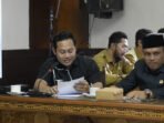 DPRD Kalimantan Tengah Anggota Komisi III DPRD Kalimantan Tengah, Wengga Febri Dwi Tananda saat menghadiri rapat bersama SOPD Provinsi Kalteng, belum lama ini.