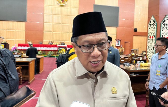 DPRD Kota Palangka Raya Ketua DPRD Kota Palangka Raya, Subandi.