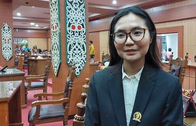 DPRD Kota Palangka Raya Anggota Komisi III DPRD Kota Palangka Raya, Debora Holdae Veronika Lesa.