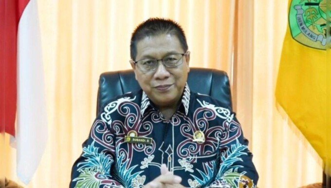 Ketua DPRD Kota Palangka Raya, Subandi,