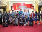 Wakil Bupati Kapuas Dodo berfoto bersama jajaran PD, dewan juri, dan peserta Audisi Gita Bahana Nusantara (GBN) Tingkat Kabupaten Kapuas Tahun 2026.