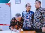 Lamandau Bupati Lamandau, Rizky Aditya Putra menghadiri launching penerapan aksi perubahan kinerja organisasi, di Aula BPKPD Lamandau, belum lama tadi.