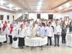 PALANGKA RAYA Wali Kota Palangka Raya Fairid Naparin saat giat Musyawarah Kota (Muskot) VIII PMI Kota Palangka Raya di Aula Rumah Jabatan Wali Kota, Minggu (5/7).