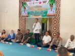 Palangka Raya Wali Kota Fairid Naparin menyapa anakanak saat anjangsana ke LKSA Budi Mulya dan LKSA El Ministry, Rabu (8/7).