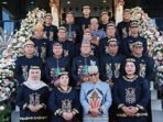 dprd Palangka Raya Ketua DPRD Kota Palangka Raya Subandi saat menghadiri perayaan HUT ke-69 Kota Palangka Raya di halaman Kantor Wali Kota, Jumat (17/7).