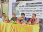 Anggota DPRD Kalteng, Agie, saat melaksanakan reses perseorangan di Kantor Kelurahan Kanarakan, Kecamatan Bukit Batu, Kota Palangka Raya, beberapa waktu lalu.