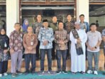 Wakil Bupati Barito Utara Felix Sonadie Y Tingan A Md saat kunjungan ke Kabupaten Bantul dan disambut langsung oleh Wakil Bupati Bantul, H Aris Suharyanta di ruang kerjanya, Kamis (6/8).