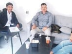 Anggota DPRD Kabupaten Barito Utara, Jiham Nur, menerima kunjungan audiensi Pengurus Karang Taruna Kecamatan Gunung Purei dan Panitia Pelaksana Bulan Bhakti Karang Taruna (BBKT) VII di Muara Teweh, Rabu (26/8) sore.