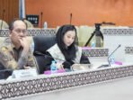 Sekretaris Komisi III DPRD Palangka Raya Rana Muthia Oktari mengikuti pertemuan bersama anggota DPR RI.