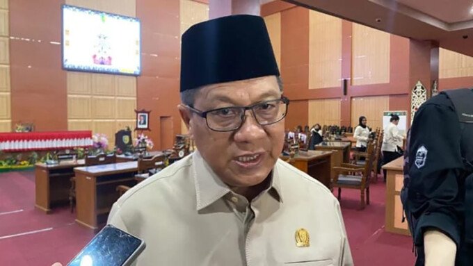 Ketua DPRD Kota Palangka Raya, Subandi.