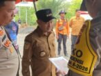 PALANGKA RAYA Wali Kota Palangka Raya, Fairid Naparin saat berkoordinasi dengan aparat dan BPBD terkait kondisi wilayah yang rawan terjadi kebakaran lahan dan hutan.