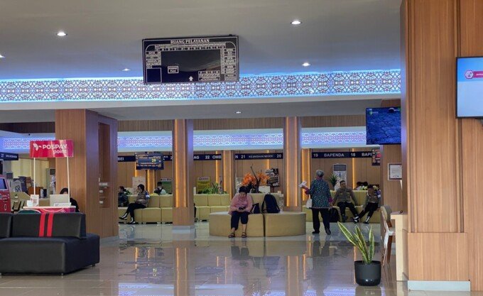 palangka raya Ruang pelayanan DPMPTSP Kota Palangka Raya untuk masyarakat di Mal Pelayanan Publik (MPP), Selasa (4/8)