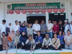Bupati Barito Utara, H Shalahuddin, didampingi Wakil Bupati, Felix Sonadie Y Tingan, dan Sekda, Drs. Muhlis, meninjau kelayakan fasilitas dan pelayanan di Puskesmas Desa Batu Raya I, Jumat (11/9). Bupati Barito Utara, H Shalahuddin, didampingi Wakil Bupati, Felix Sonadie Y Tingan, dan Sekda, Drs. Muhlis, meninjau kelayakan fasilitas dan pelayanan di Puskesmas Desa Batu Raya I, Jumat (11/9).