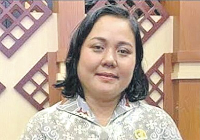 Wakil Ketua II Komisi III Dewan Perwakilan Rakyat Daerah (DPRD) Kota Palangka Raya, Sri Ani Rintuh
